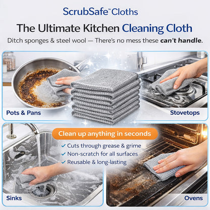 ScrubSafe™ Cloths