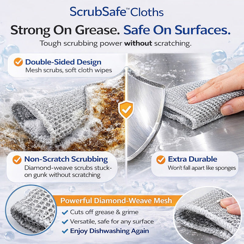 ScrubSafe™ Cloths