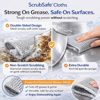 ScrubSafe™ Cloths